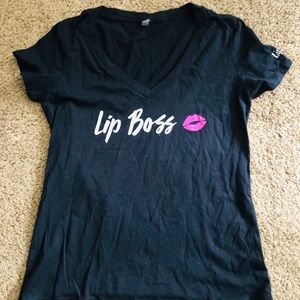 LipBoss V neck T Shirt